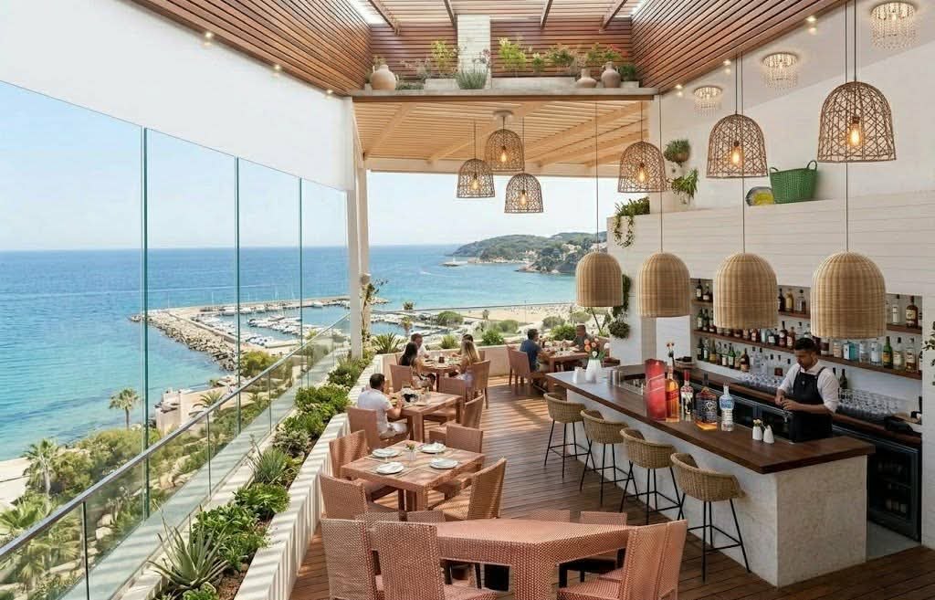 Hoteles y miradores